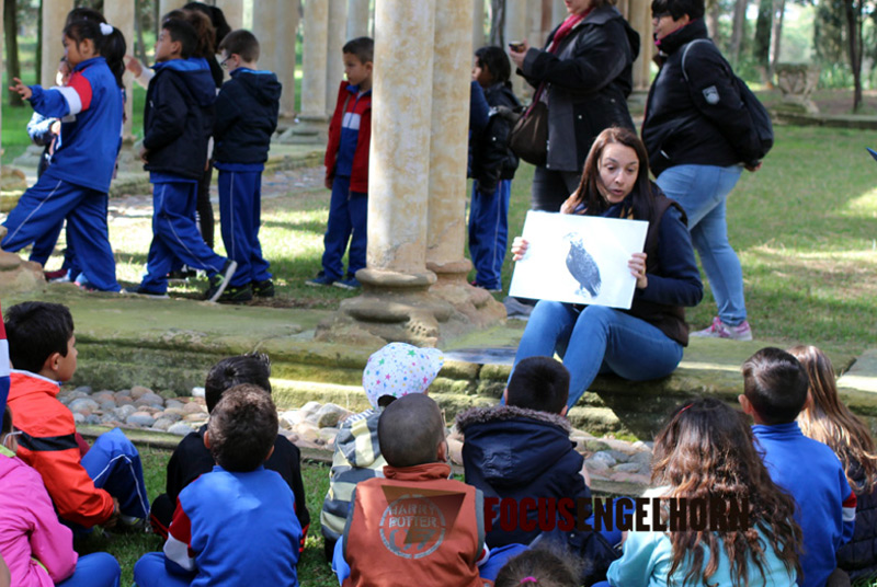 Els escolars de la vila també han fet visites al Mas del Vent.