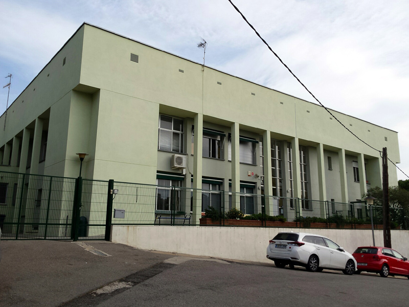 El Centre d'Educació Especial Els Àngels, al barr de Pla d'Es Pla de Palamós. (Foto: Ajuntament de Palamós).