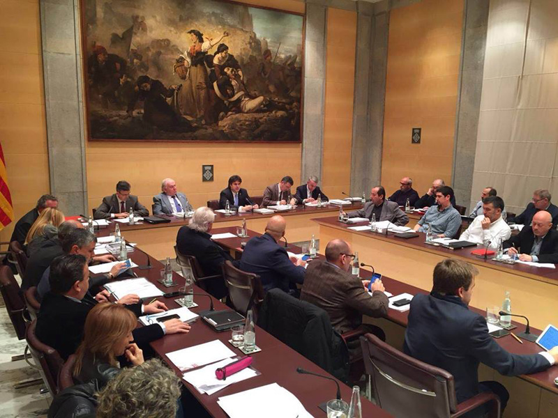 El Ple de la Diputació de Girona que va aprovar el pressupost per 2017. (Foto: Diputació de Girona).