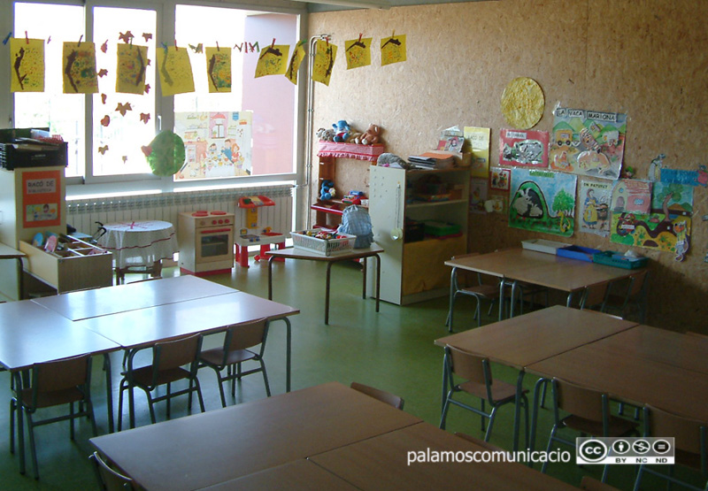 L'escola Vila-romà ha perdut una línia de P-3 aquest curs.