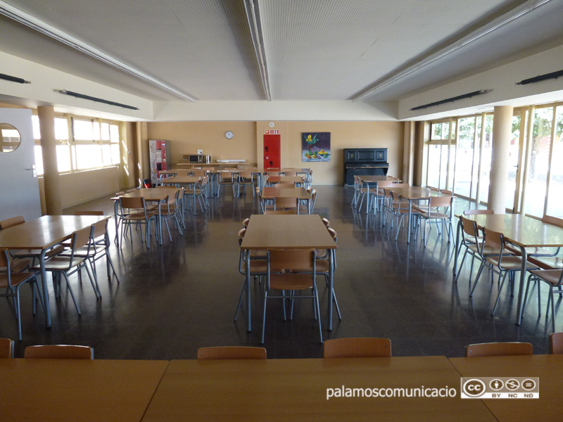 Menjador de l'escola Vila-romà de Palamós.