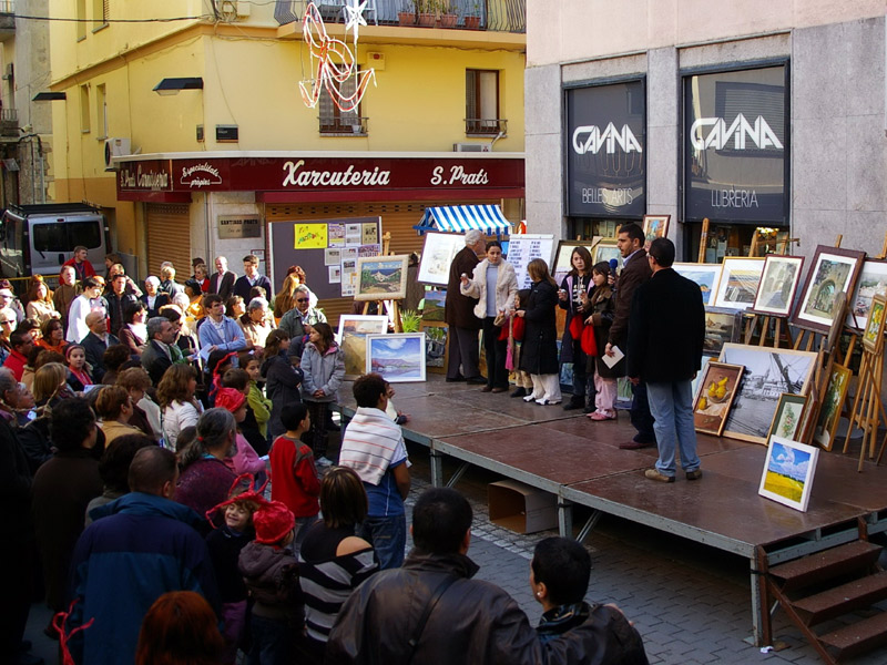 Imatge d'arxiu de la Fira Nadalenca de Palamós.