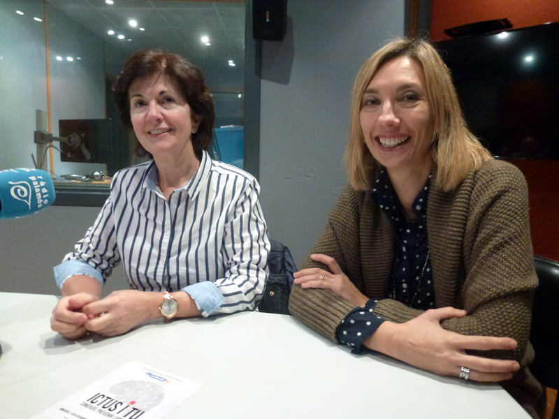 Les doctores Conxa Avinyó i Mari Cruz Almendros, de la Comissió d'Ictus de l'hospital de Palamós.
