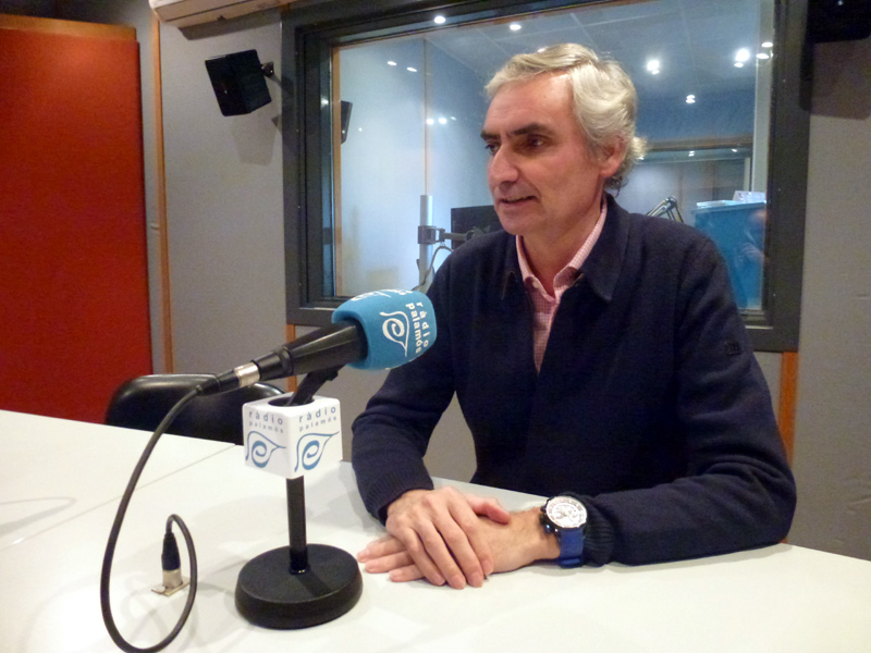 El regidor d'Urbanisme de l'Ajuntament de Palamós, Jordi Pallí, convidat avui de l'espai 'Preguntes'.