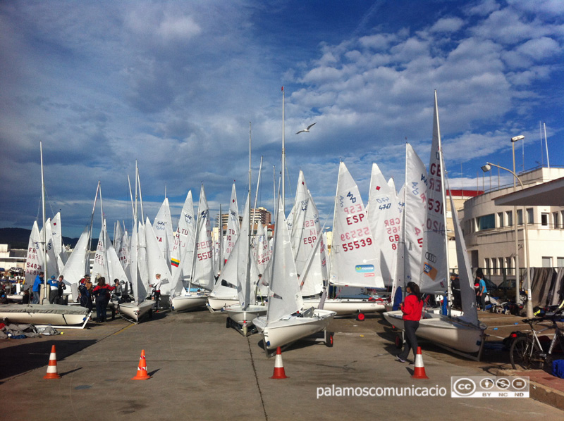 Embarcacions de vela durant l'edició de l'any passat de la Christmas Race.