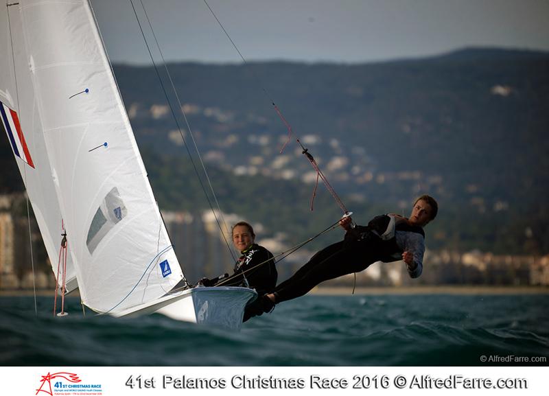 Les campiones absolutes de la Christmas, les franceses Blandin i Retornaz. (Foto: Alfred Farré).