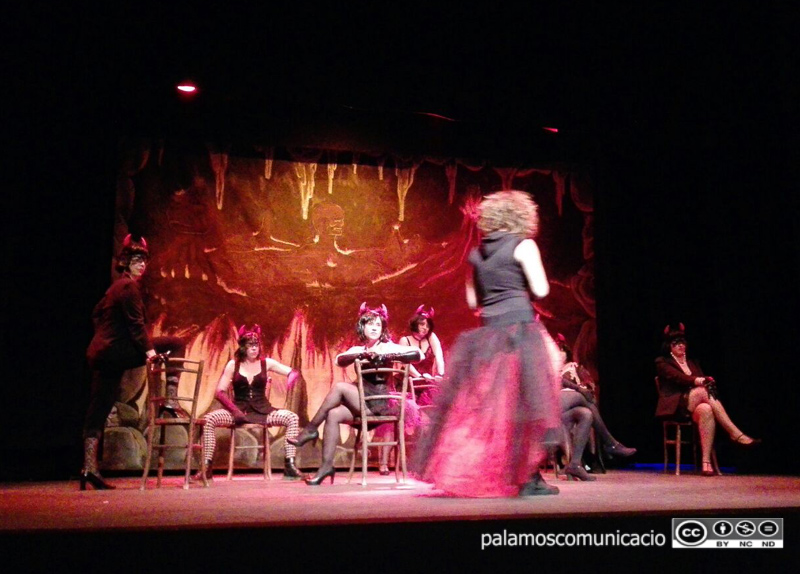 Assaig general dels Pastorets, ahir a La Gorga.