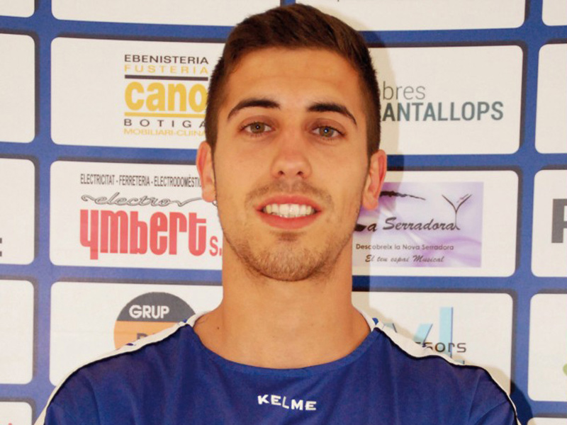 Marc Bonaventura, nou fitxatge del Palamós CF. (Foto: UE Figueres).