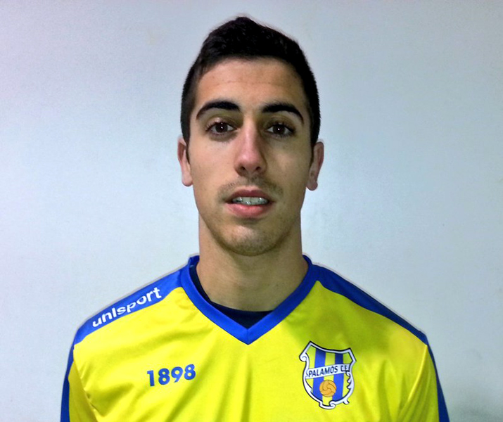 Marc Bonaventura, nou fitxatge del Palamós CF, prové de la UE Figueres. (Foto: Palamós CF).
