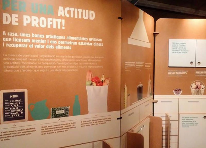 L'activitat i l'exposició volen reflexionar sobre el malbaratament del menjar. (Foto: Museu de la Pesca de Palamós).