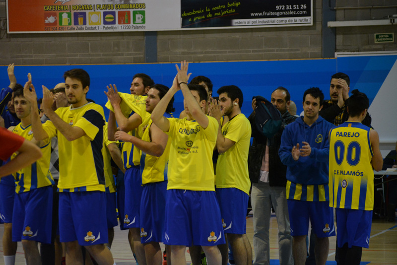 El Multiserveis-CE Palamós va fer un gran partit ahir i va vèncer clarament el Pineda, 83 a 61. (Foto: Xavier Saguer).