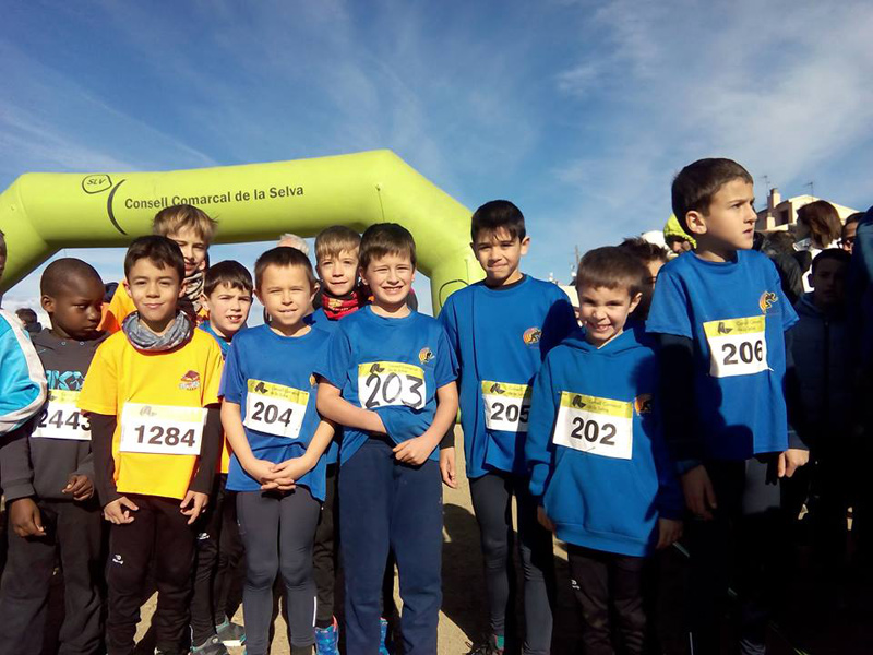 Els participants de l'AA Palamós al Cros de Maçanet. (Foto: Facebook AA Palamós).