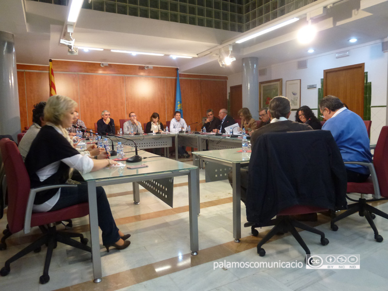 Ple de l'Ajuntament de Palamós del passat mes de desembre.