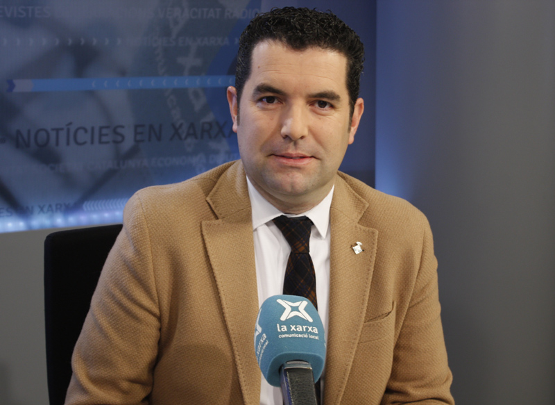 Xavier Amor, president de la Federació de Municipis de Catalunya. (Foto: La Xarxa).
