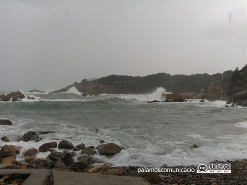 Temporal des de S'Alguer, aquest cap de setmana.