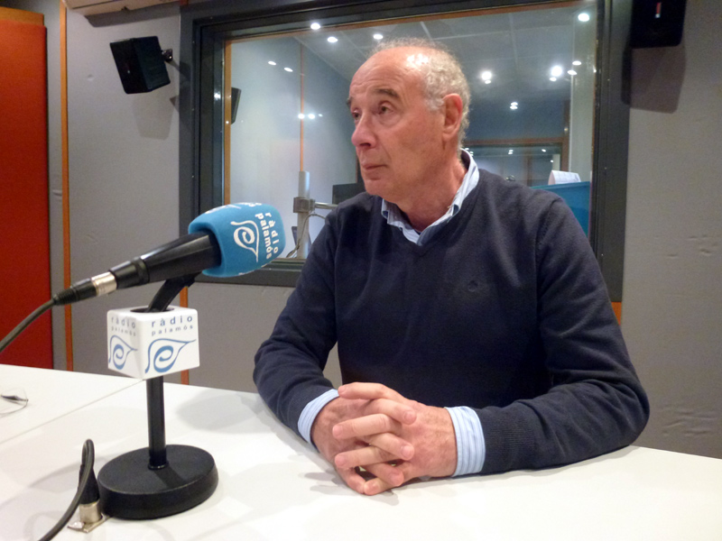 El regidor del PSC, Joan Ortuño, a Ràdio Palamós.