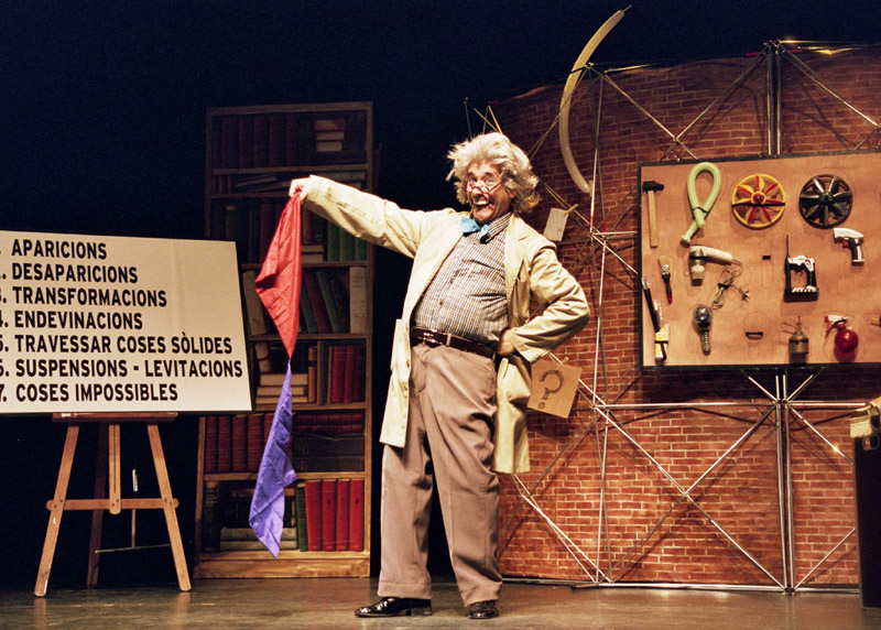 El professor Gargot endinsarà el públic en el món dels invents. 