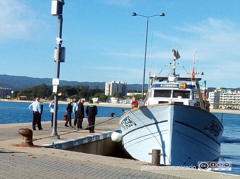 L'embarcació Miquel Cardenal, amb base a Palamós, va trobar el cos el passat mes de novembre.