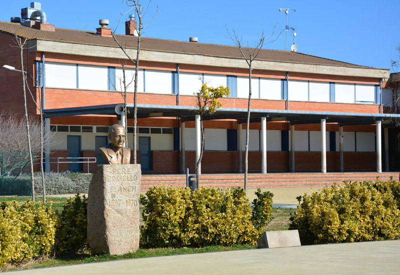 El centre escolar que ha tingut més demanda d'aquestes ajudes ha estat el col·legi Pere Rosselló. (Foto: Ajuntament de Calonge).
