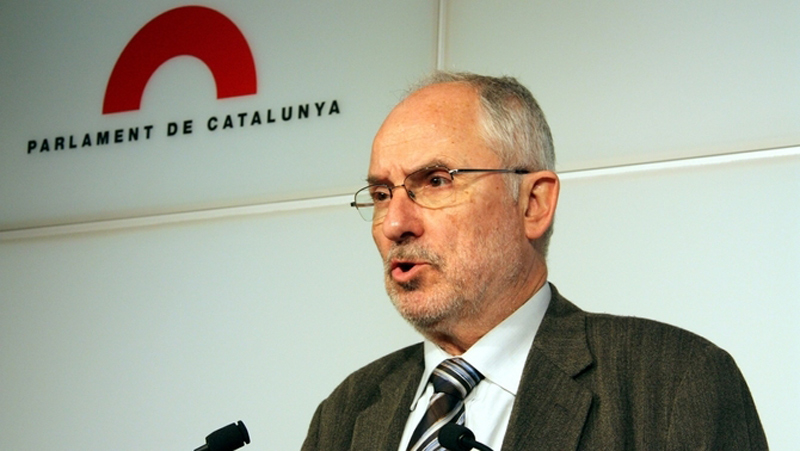 Rafael Ribó, Síndic de Greuges de Catalunya. (Foto: CCMA).