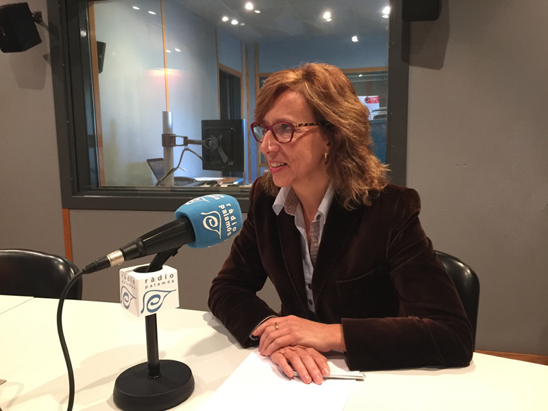 Teresa Ferrés, portaveu del PSC a l'Ajuntament de Palamós.