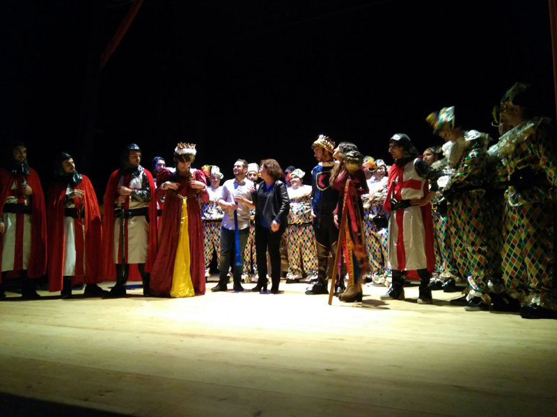Presentació del Carnaval de Calonge, aquest passat dissabte a la sala Fontova.