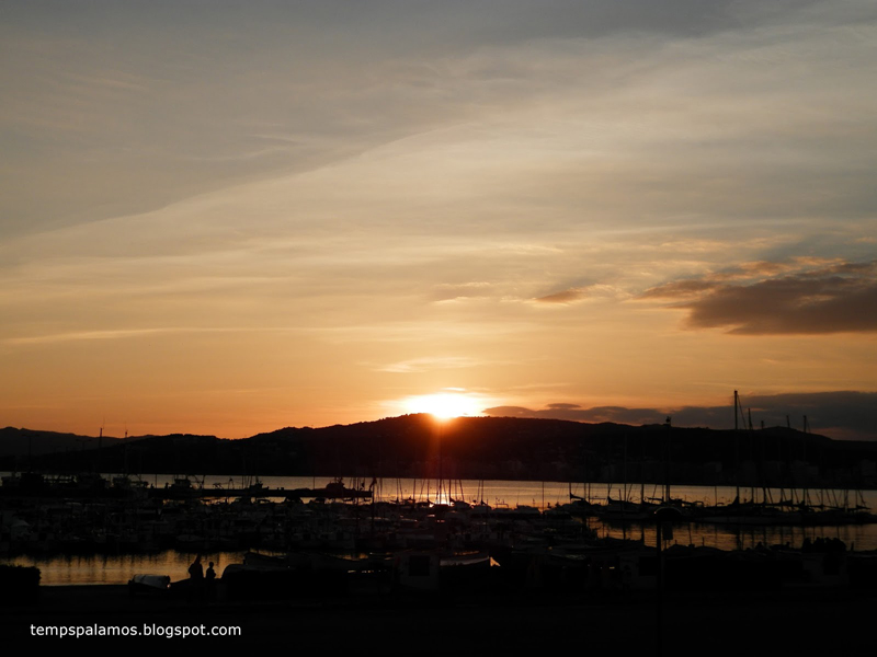 El temps estable ha caracteritzat aquesta setmana a Palamós. (Foto: Jordi Fernández).