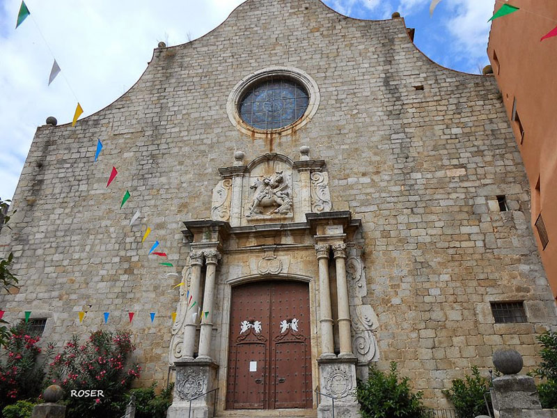 El lladre havia robat el calze de l’església de Sant Martí de Calonge. (Foto: Roser Riubrugent).