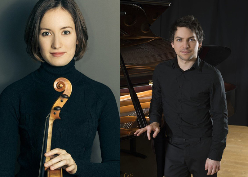 Agnès Mauri, a la viola, i Bendek Horvath, al piano, aquest diumenge a La Gorga.