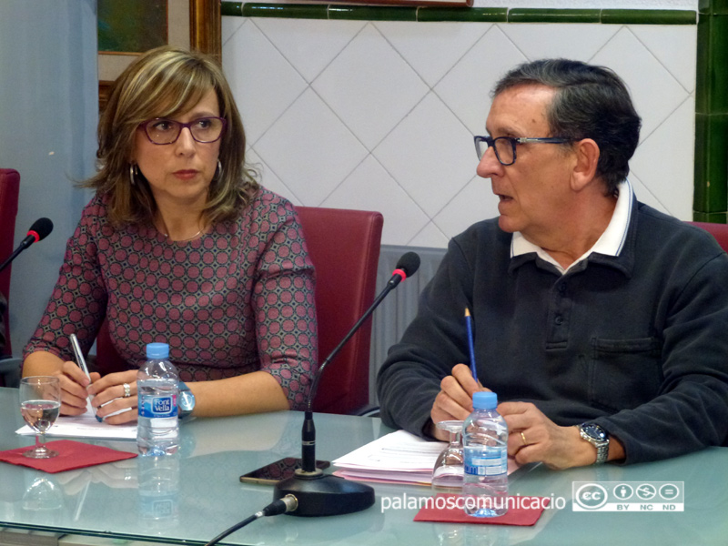 Teresa Ferrés, portaveu del PSC a l'Ajuntament de Palamós.