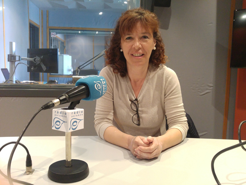 Natàlia Casellas, regidora d'Acció Social i Ensenyament de l'Ajuntament de Palamós.