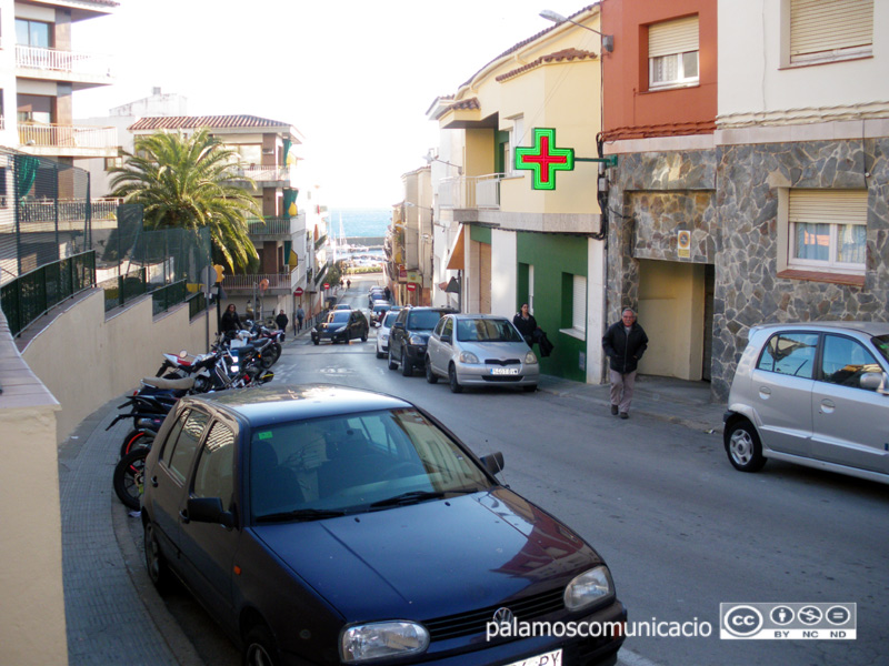 La veïna va caure al carrer Xaloc.