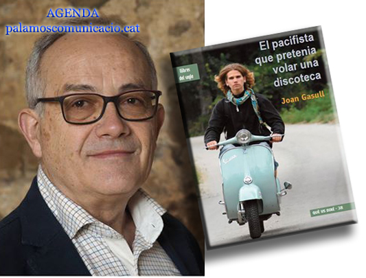 ’El pacifista que volia volar una discoteca’ és la primera novel·la de Joan Gasull.