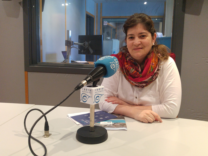 La regidora de Participació Ciutadana de l'Ajuntament de Palamós, Maria Puig.