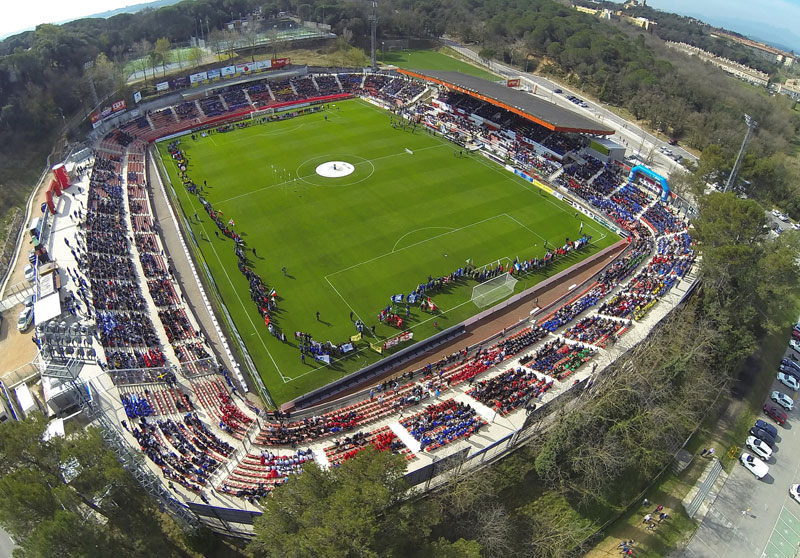 L'estadi de Montilivi, escenari avui de la inauguració del MIC 2017. (Foto: MIC).