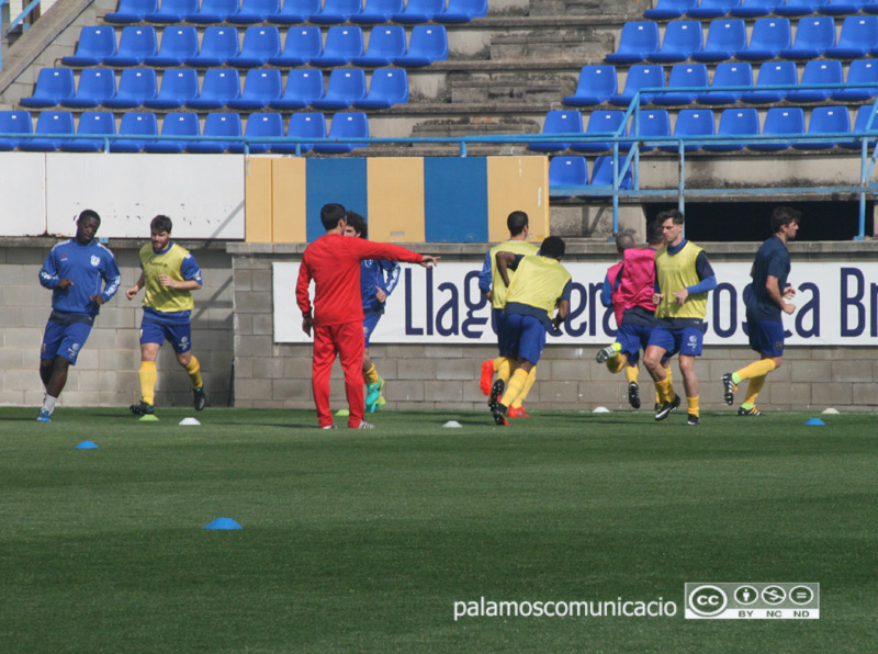El Palamós CF ja ha assegurat la permanència i ara buscarà acabar el més amunt possible.
