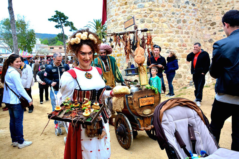 El Mercat Medieval de Calonge és una cita tradicional de la Setmana Santa al Baix Empordà. (Foto: Ajuntament de Calonge.)