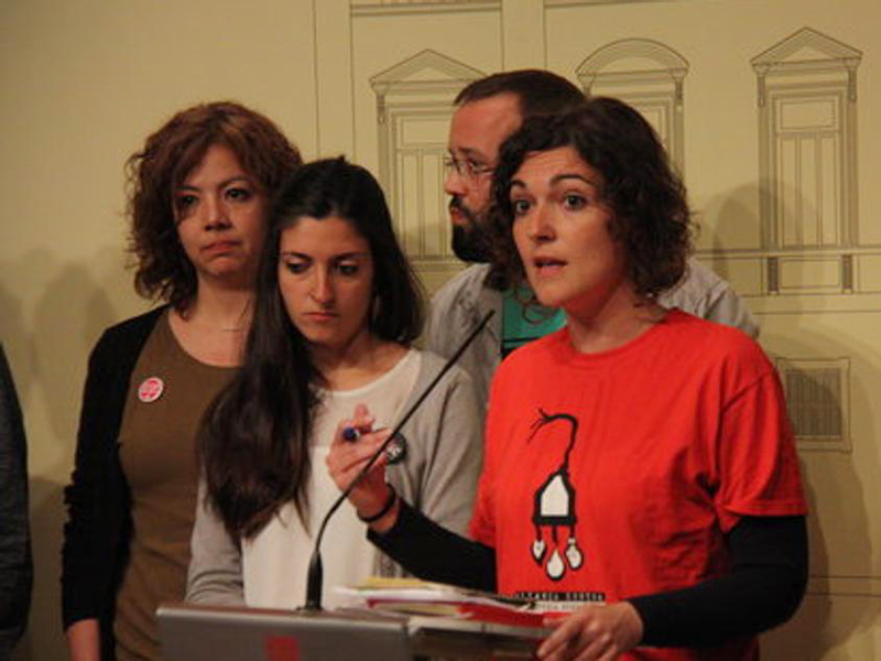 Maria Campuzano, portaveu de l’Aliança contra la Pobresa Energètica. (Foto: Rac1).