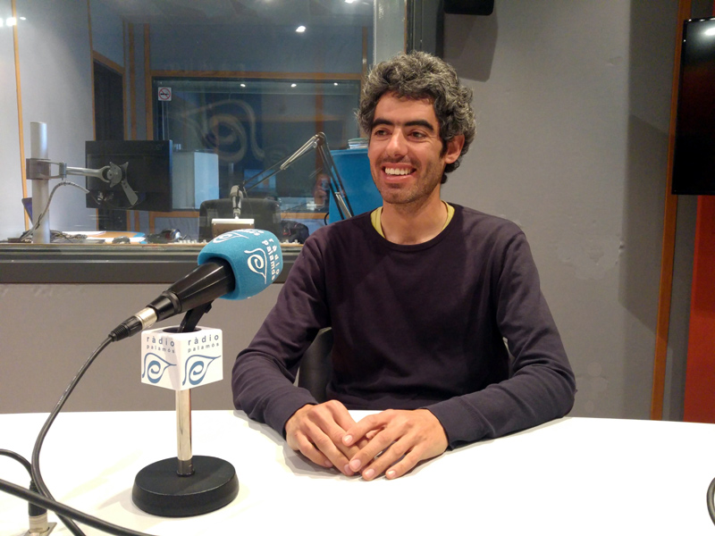 Joan Bohigas, regidor de la CUP a l'Ajuntament de Palamós.