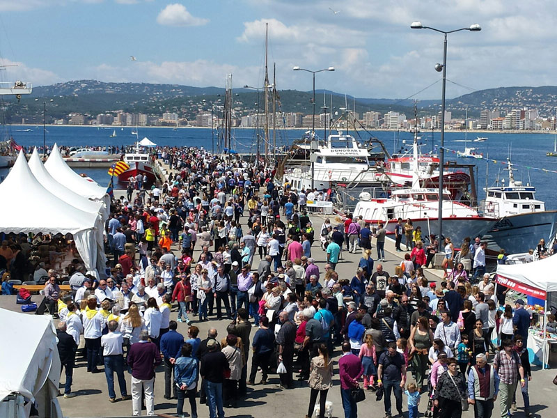 El port s'omplirà de gent aquest cap de setmana amb el 'Palamós terra de mar'. (Foto: Ajuntament de Palamós).