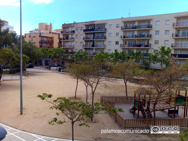 Plaça dels Comtes de Palamós.