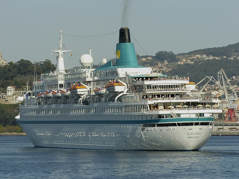 La de l'Albatros serà la tercera escala de creuer d'aquesta temporada a Palamós. (Foto: Mingu).