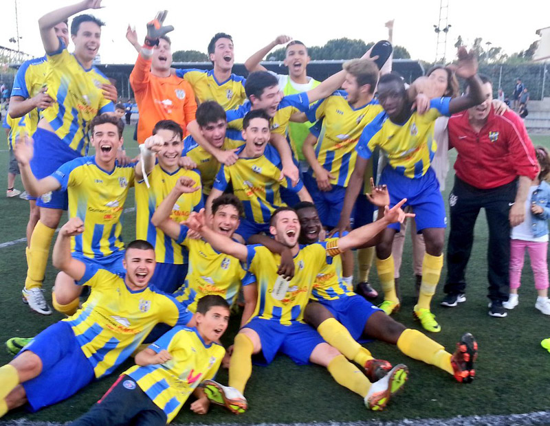 L'equip juvenil A del Palamós ja és de Nacional. (Foto: Palamós CF).