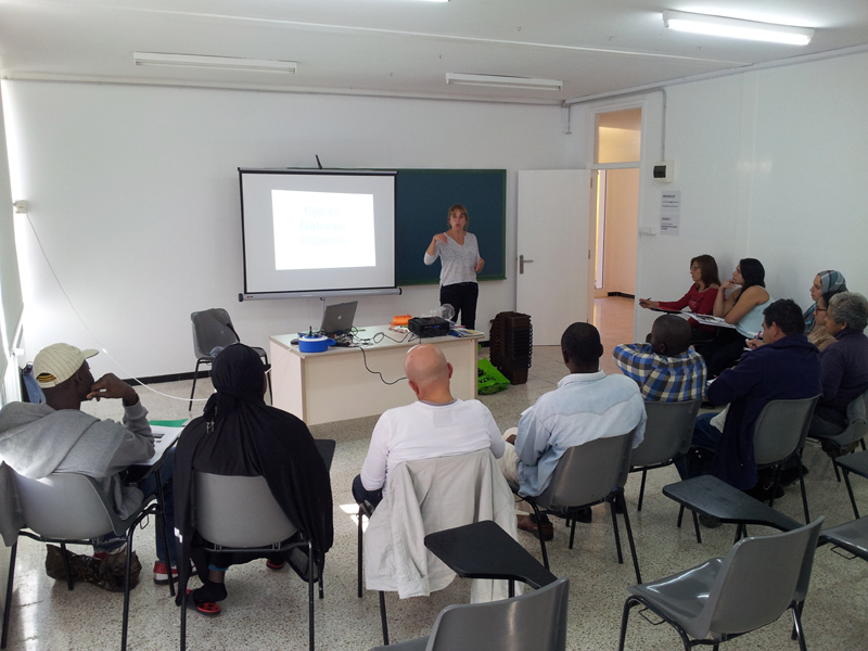 Sessió formativa per a nouvinguts.