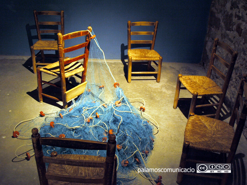La representació es fa dins l’exposició permanent del Museu de la Pesca.