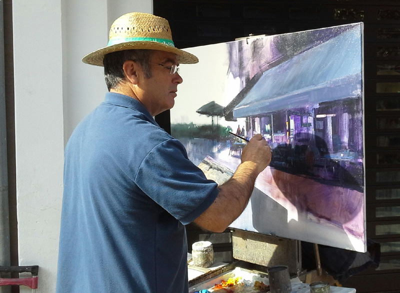 Els artistes demostraran les seves habilitats en un nou concurs de pintura ràpida.