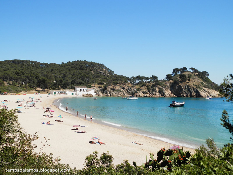 Palamós viu uns dies de temps gairebé estiuenc. (Foto: tempspalamos.blogspot).