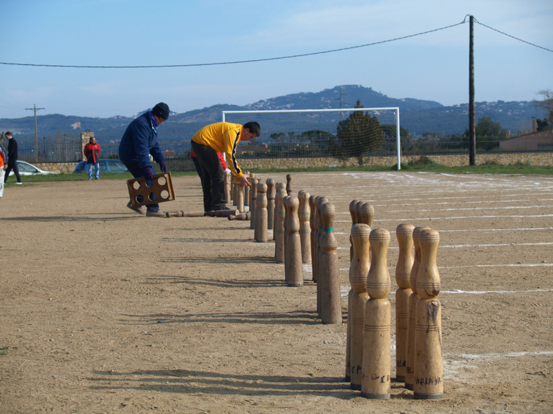 Palamós és la seu, diumenge que ve, de la final del dinovè Campionat de Catalunya individual de bitlles catalanes.