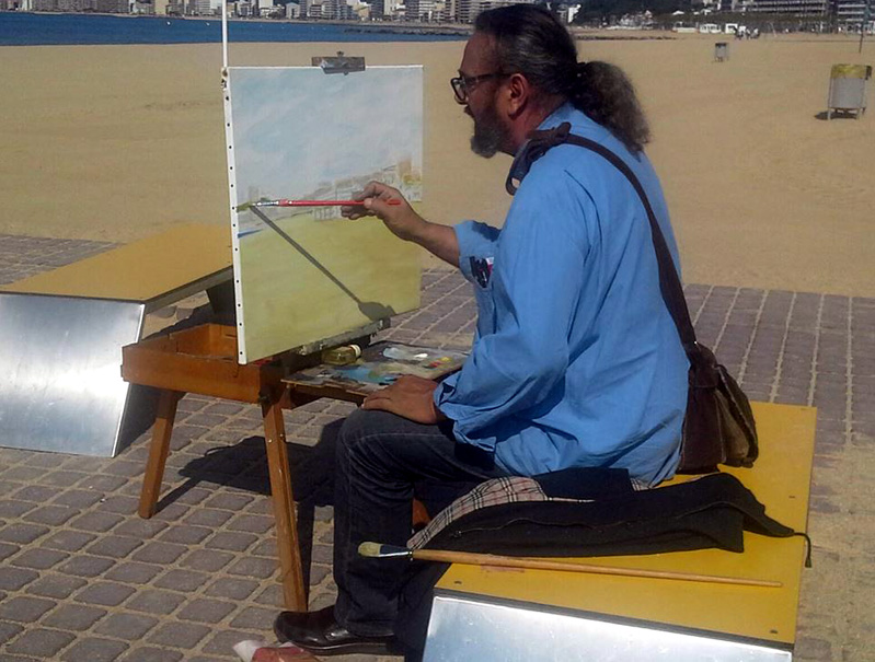 El Concurs de Pintura Ràpida donarà color als carrers de Palamós, aquest diumenge.