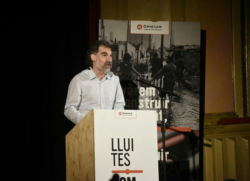 Jordi Cuixart, president d'Òmnium Cultural.